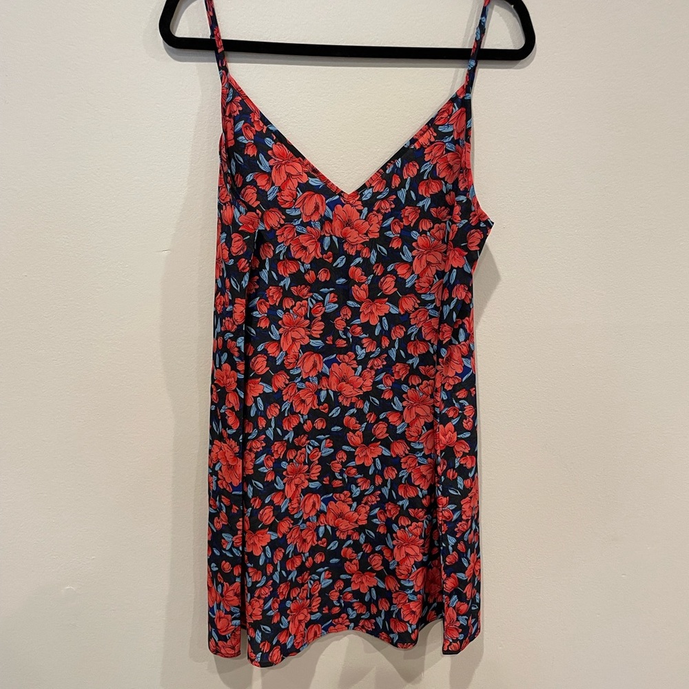 SHEIN Colorful Floral Flowy Dress with adjustable Straps